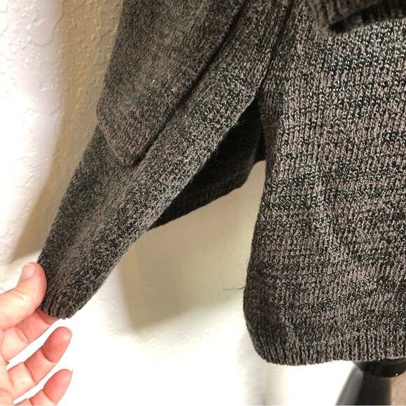 Soft Surroundings mocha brown cowl neck sweater tunic size Petite Large / XL - Picture 11 of 15